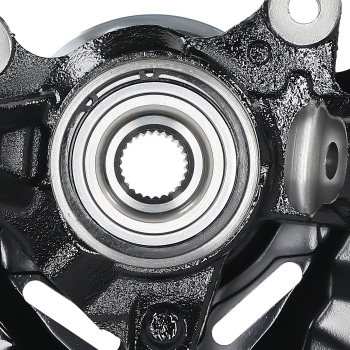 Front Left Steering Knuckle+Wheel Hub Bearing compatible for Toyota Corolla 4321219015