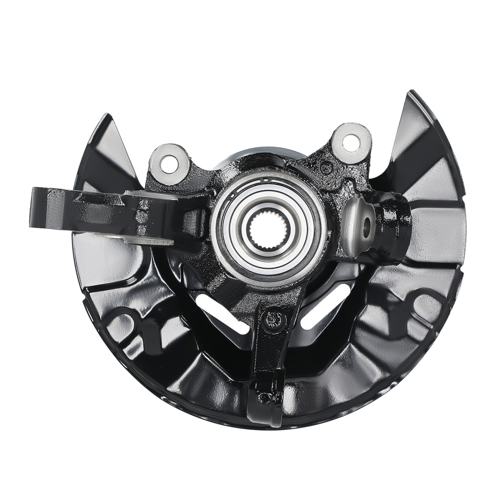 Front Left Steering Knuckle+Wheel Hub Bearing compatible for Toyota Corolla 4321219015