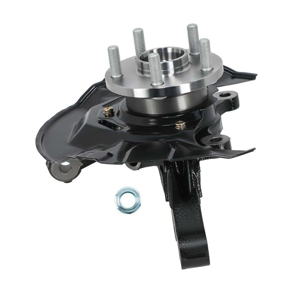 Front Left Steering Knuckle+Wheel Hub Bearing compatible for Toyota Corolla 4321219015