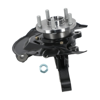 Front Left Steering Knuckle+Wheel Hub Bearing compatible for Toyota Corolla 4321219015