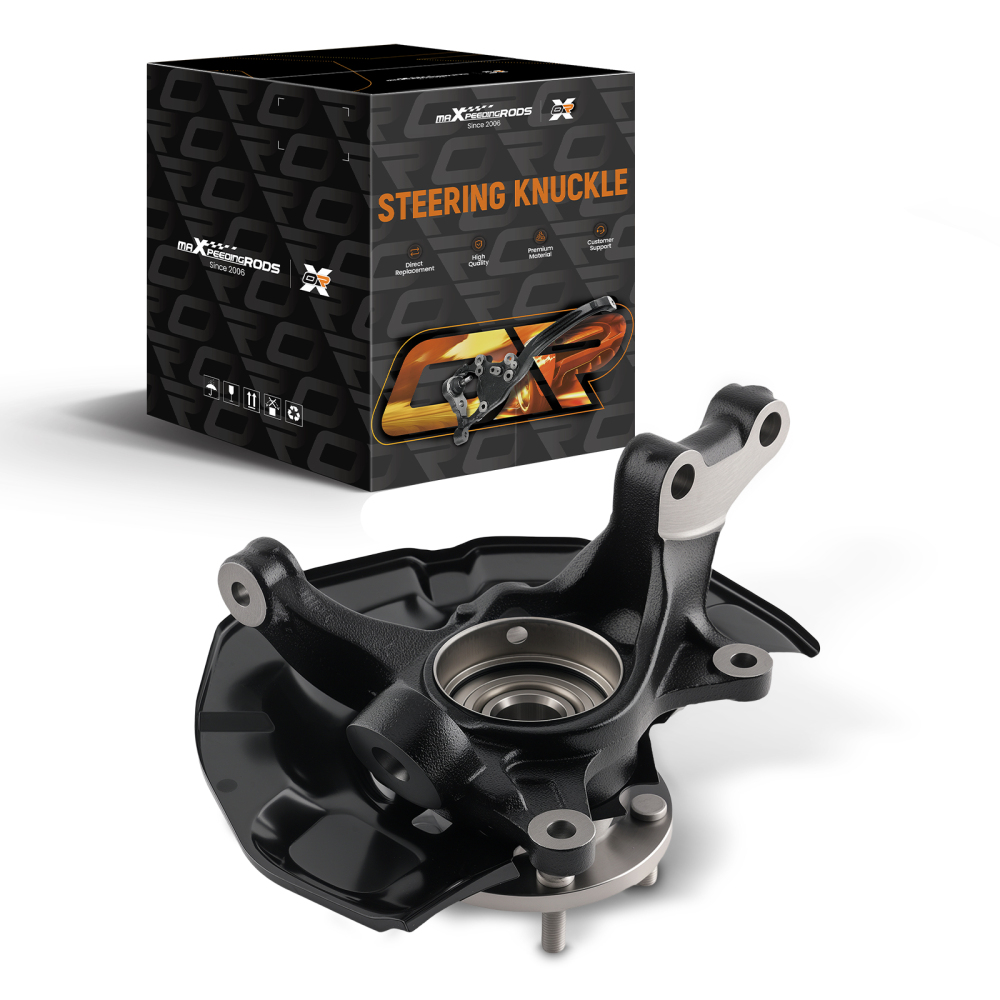 Front Left Steering Knuckle & Wheel Hub Bearing compatible for Toyota Avalon 698-393 05-11