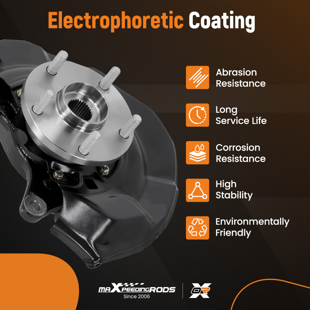 Front LH Steering KnuckleWheel Hub Bearing compatible for Toyota Avalon 2005-2011 698393
