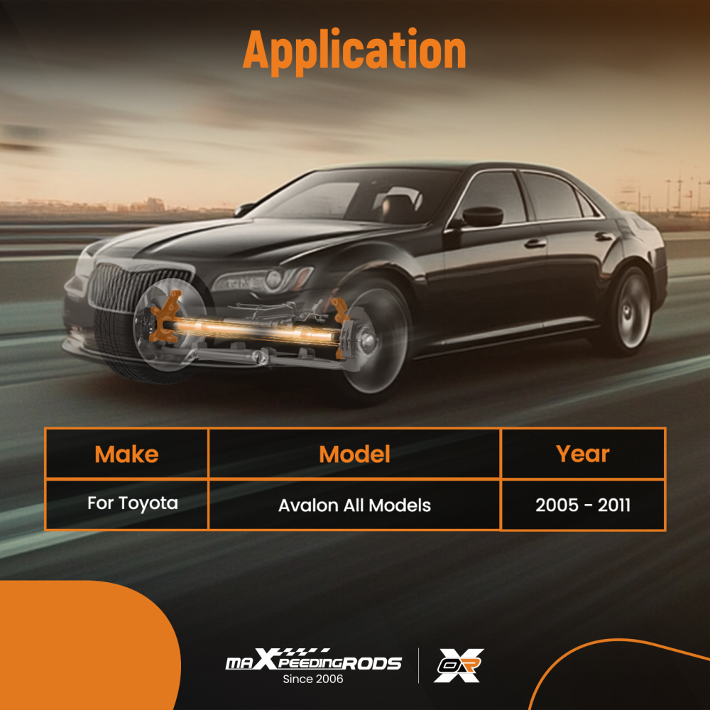 Front LH Steering KnuckleWheel Hub Bearing compatible for Toyota Avalon 2005-2011 698393