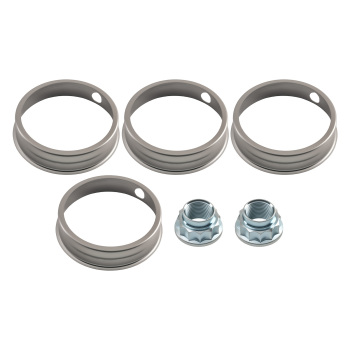 Pair Front Steering Knuckles+Wheel Hub Bearings compatible for Toyota Camry 698398 2004-06