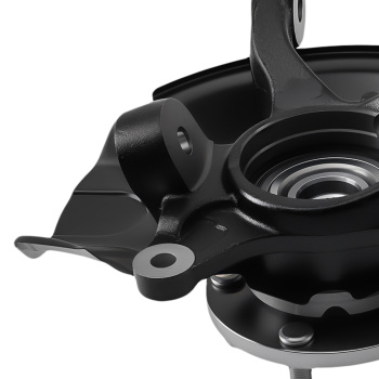 Pair Front Steering Knuckles+Wheel Hub Bearings compatible for Toyota Camry 698398 2004-06