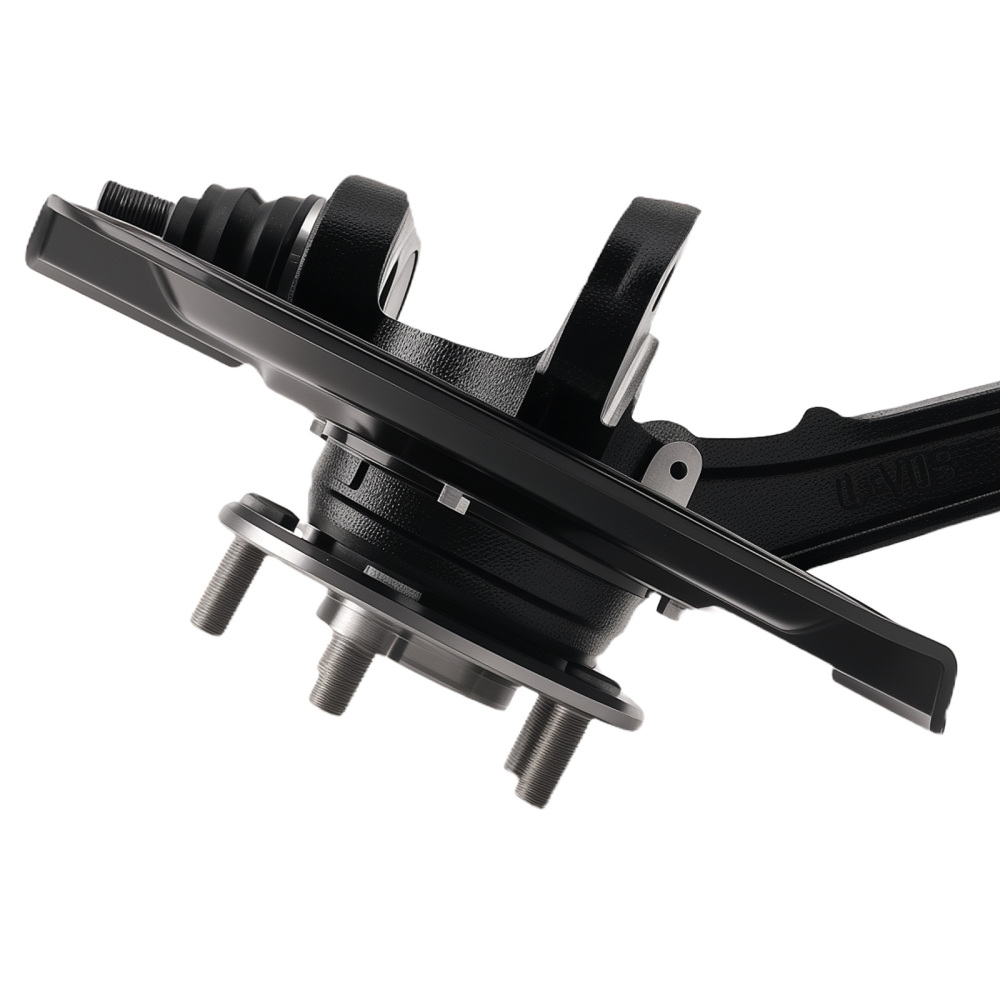 Front Right Steering Knuckle & Wheel Hub Bearing compatible for Honda Accord 2003-2007 New