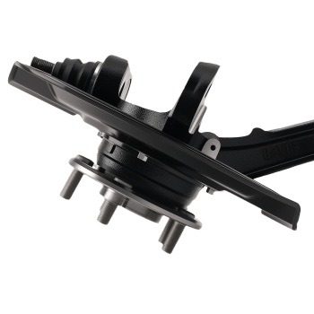 Front Right Steering Knuckle & Wheel Hub Bearing compatible for Honda Accord 2003-2007 New