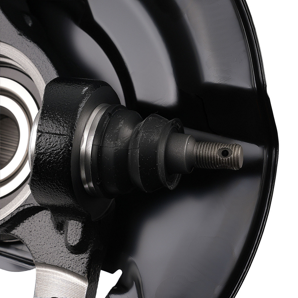 Pair Front LH RH Wheel Bearing Hub w/ Knuckle compatible for Honda Accord 2.4L 2003-2007