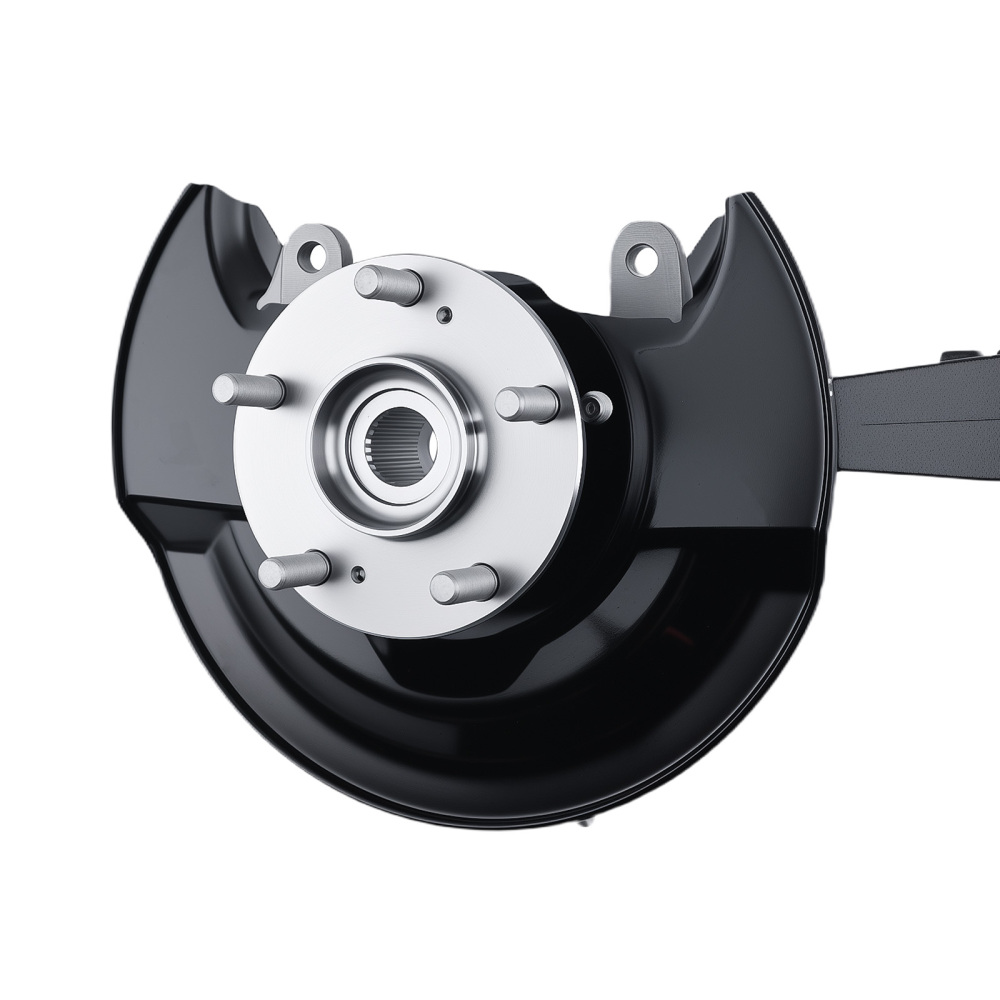 Front Steering Knuckle & Wheel Bearing Hub Assembly compatible for Honda Accord 03-07 2.4L