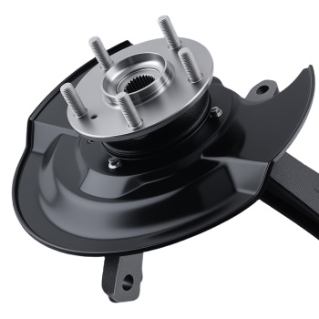 Front Steering Knuckle & Wheel Bearing Hub Assembly compatible for Honda Accord 03-07 2.4L