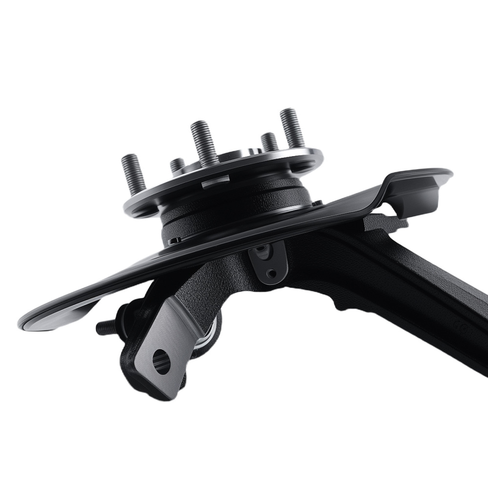 Front Steering Knuckle & Wheel Bearing Hub Assembly compatible for Honda Accord 03-07 2.4L