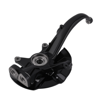 Front Passenger Steering Knuckle compatible for Ford Fusion 2006-2012 6E5Z-1104-AB Black