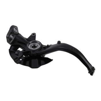 Front Passenger Steering Knuckle compatible for Ford Fusion 2006-2012 6E5Z-1104-AB Black