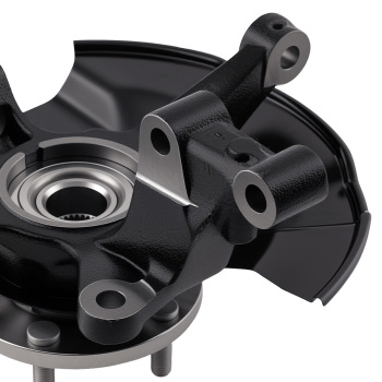 Front Left Steering Knuckle Hub Bearing Assembly compatible for Mazda CX-9 CX-7 2007-2015