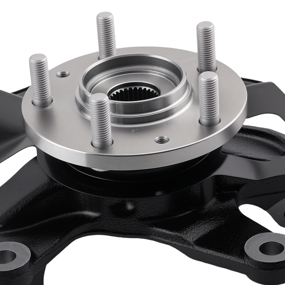 Front Left Steering Knuckle Hub Bearing Assembly compatible for Mazda CX-9 CX-7 2007-2015