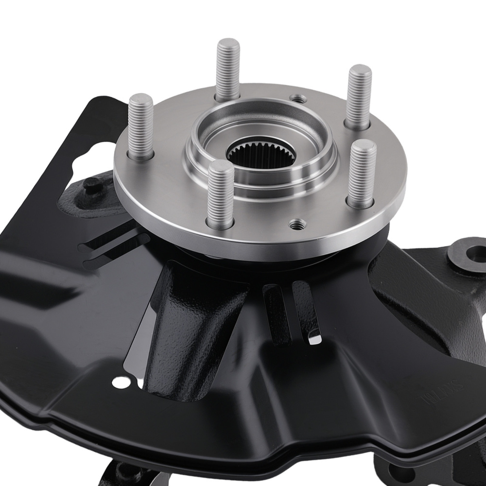 Front Left Steering Knuckle Hub Bearing Assembly compatible for Mazda CX-9 CX-7 2007-2015