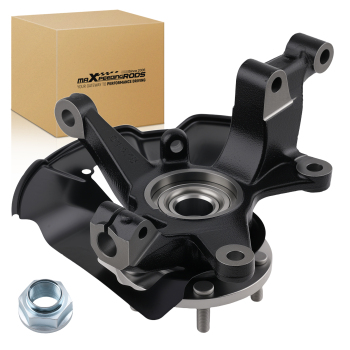 Front Left Steering Knuckle Hub Bearing Assembly compatible for Mazda CX-9 CX-7 2007-2015