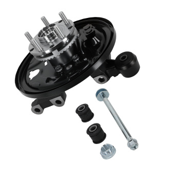 Driver Steering Knuckle compatible for Subaru Forester 01-08 698419 Rear Assembly Full Set