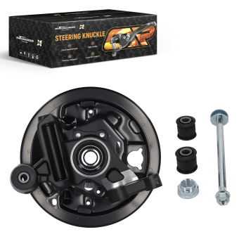 Driver Steering Knuckle compatible for Subaru Forester 01-08 698419 Rear Assembly Full Set