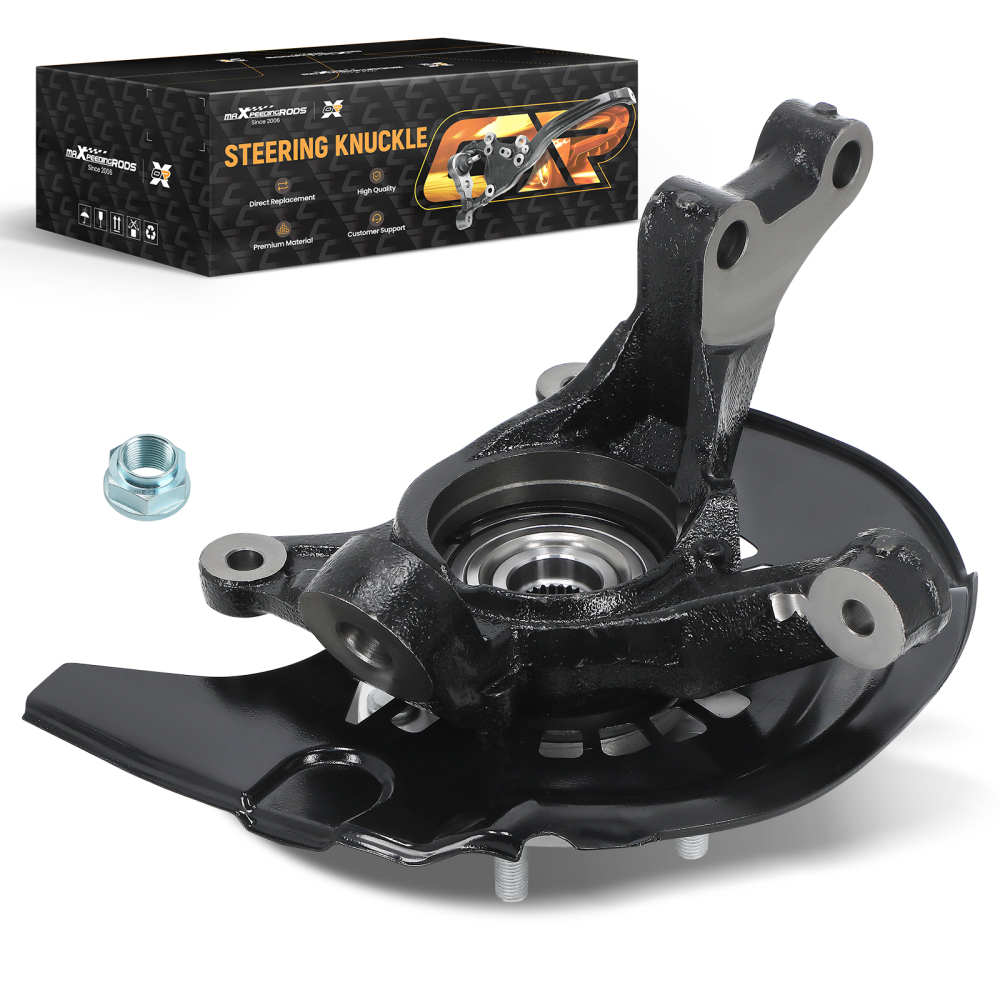 Front Right Knuckle Wheel Hub Bearing Compatible For Toyota Highlande Base Limited Sport2004-2007