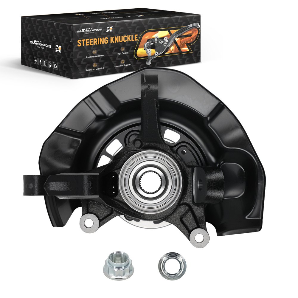 Front KnuckleHub Bearing compatible for Toyota Sienna 2004-2010 Passenger 698-428