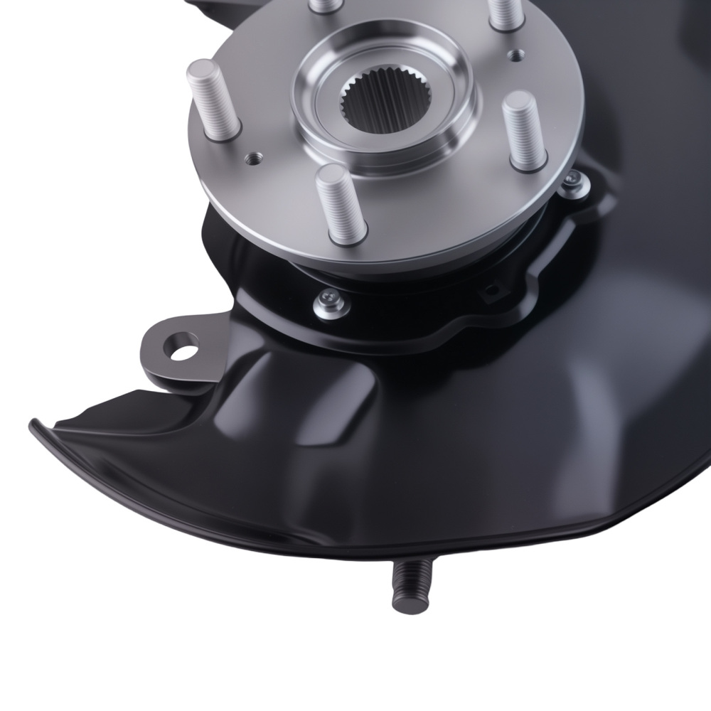 Pair Front Wheel Bearing Hub Knuckle Assembly compatible for Honda Accord 2.4L 3.5L 2008-12