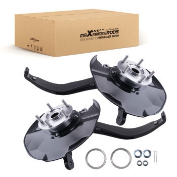 Pair Front Wheel Bearing Hub Knuckle Assembly compatible for Honda Accord 2.4L 3.5L 2008-12