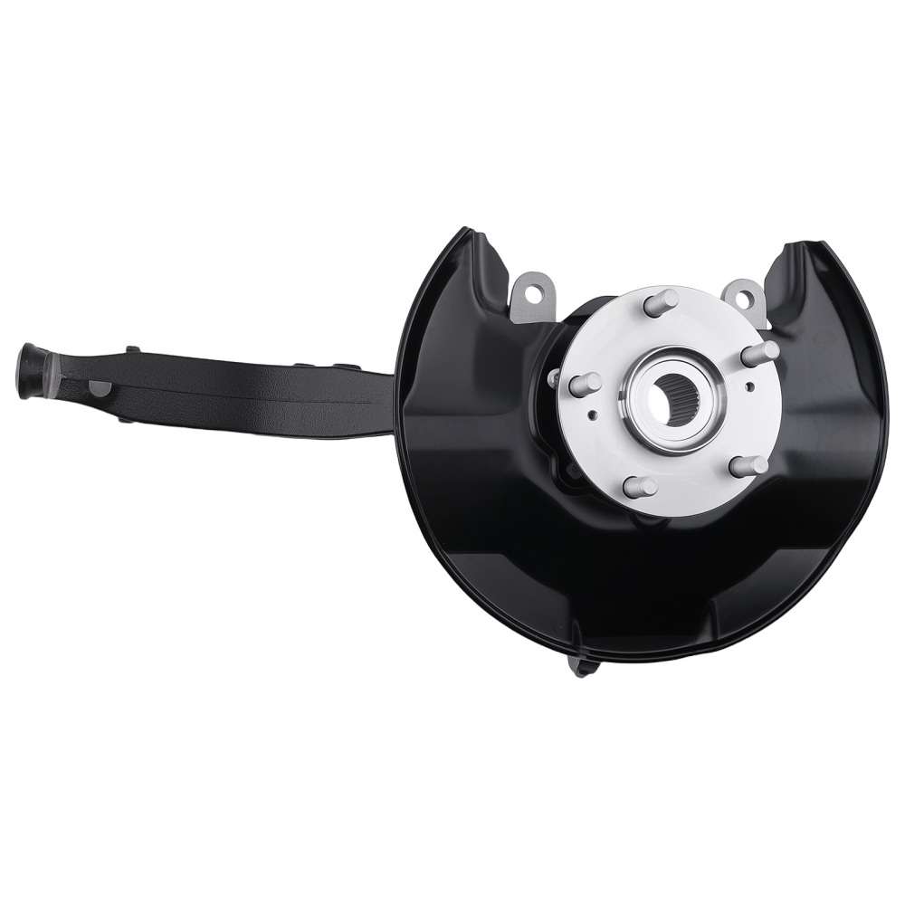 Front Steering Knuckle & Wheel Bearing Hub Assy compatible for Honda Accord 2.4L 2008-12