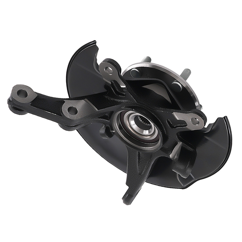 Wheel Hub Bearing Steering Knuckle Assembly Pair compatible for HONDA CIVIC Hybrid-L 698450