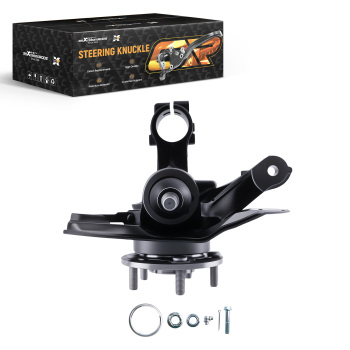 Front Steering Knuckle & Wheel Hub Bearing Assembly compatible for Honda Accord 698-474