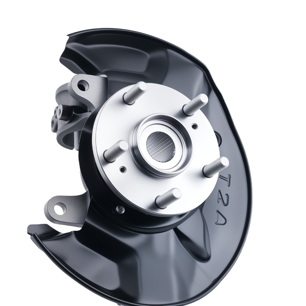 Front Left Steering Knuckle & Wheel Hub Bearing for 2013 2014-2016 compatible for Honda Accord