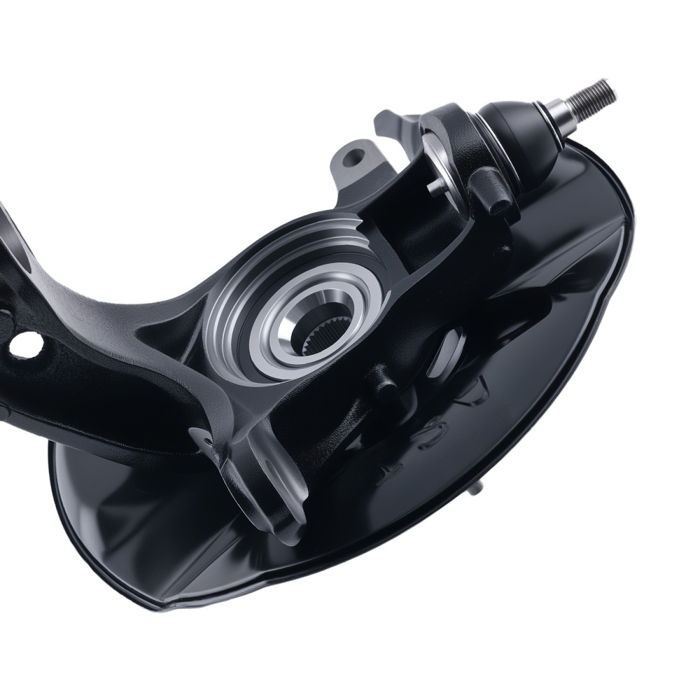 Front Left Steering Knuckle & Wheel Hub Bearing for 2013 2014-2016 compatible for Honda Accord