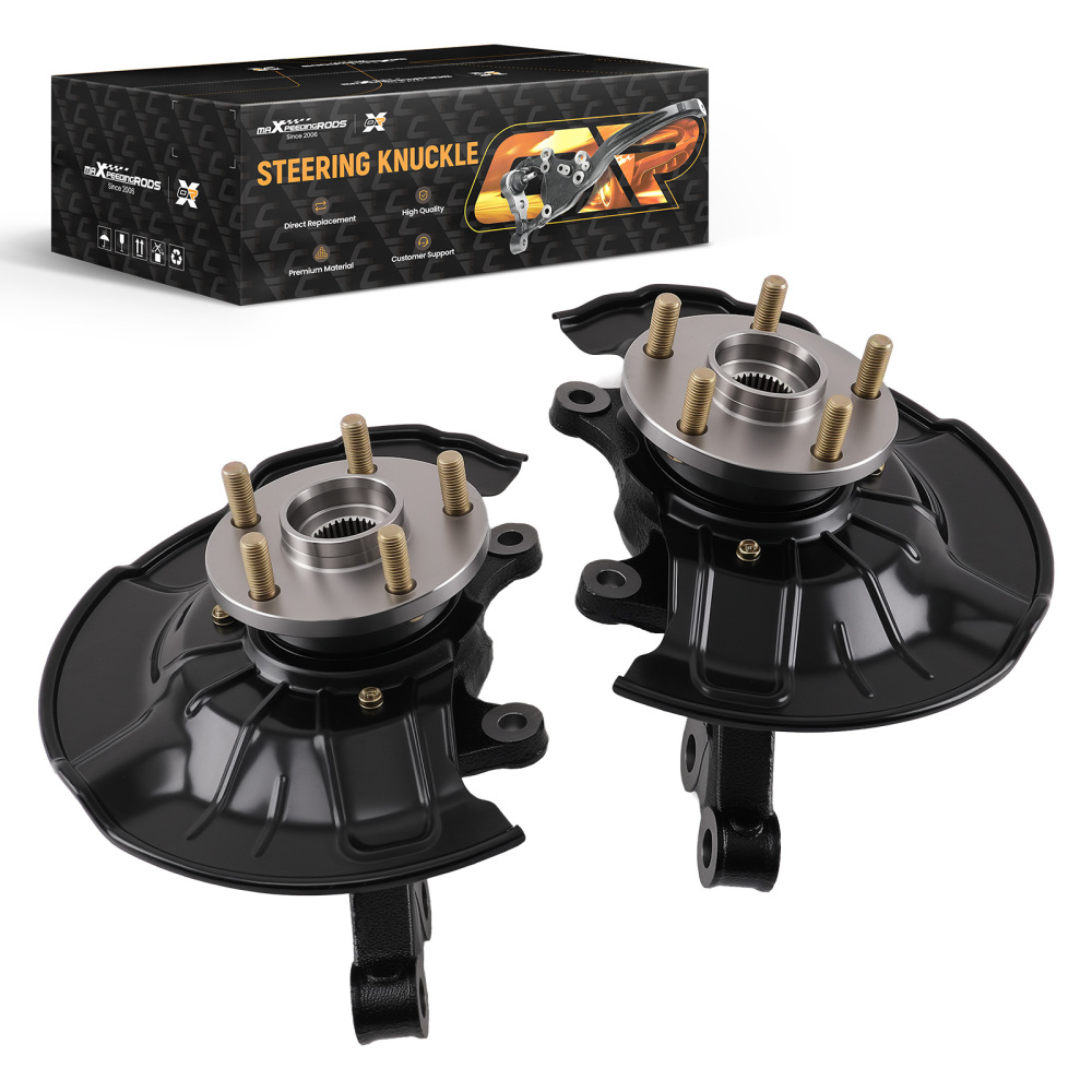 Pair Front Wheel Bearing Hub Knuckle Assembly compatible for TOYOTA MATRIX compatible for COROLLA 698-477