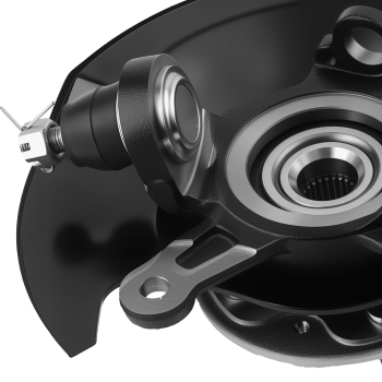 Front Knuckle Assembly compatible for Honda Civic L4 2001-02 698478 With HubShield