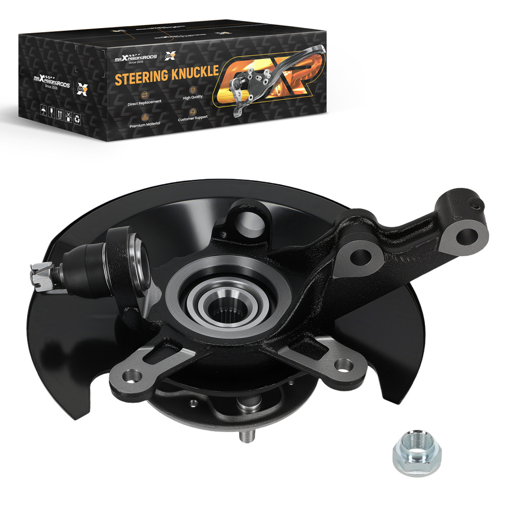 Front Passenger Side Steering Knuckle compatible for Honda Civic 1.7L 01-02 698-478