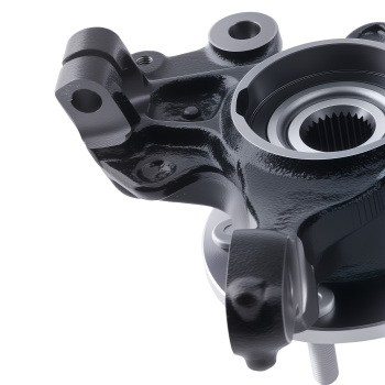 2xFront Wheel Hub Bearing Steering Knuckle Assembly compatible for Ford Focus 2.0L 12-18