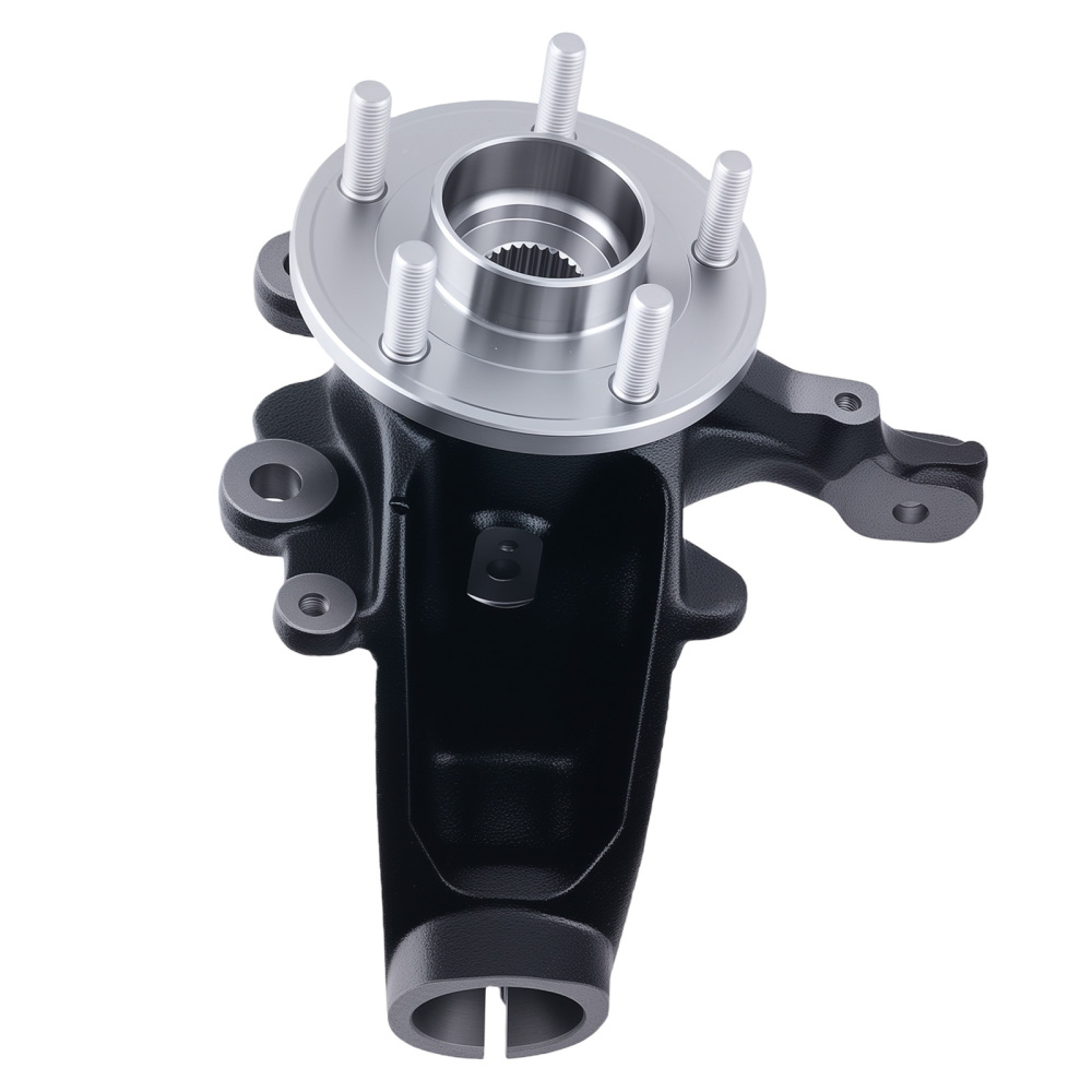 2xFront Wheel Hub Bearing Steering Knuckle Assembly compatible for Ford Focus 2.0L 12-18