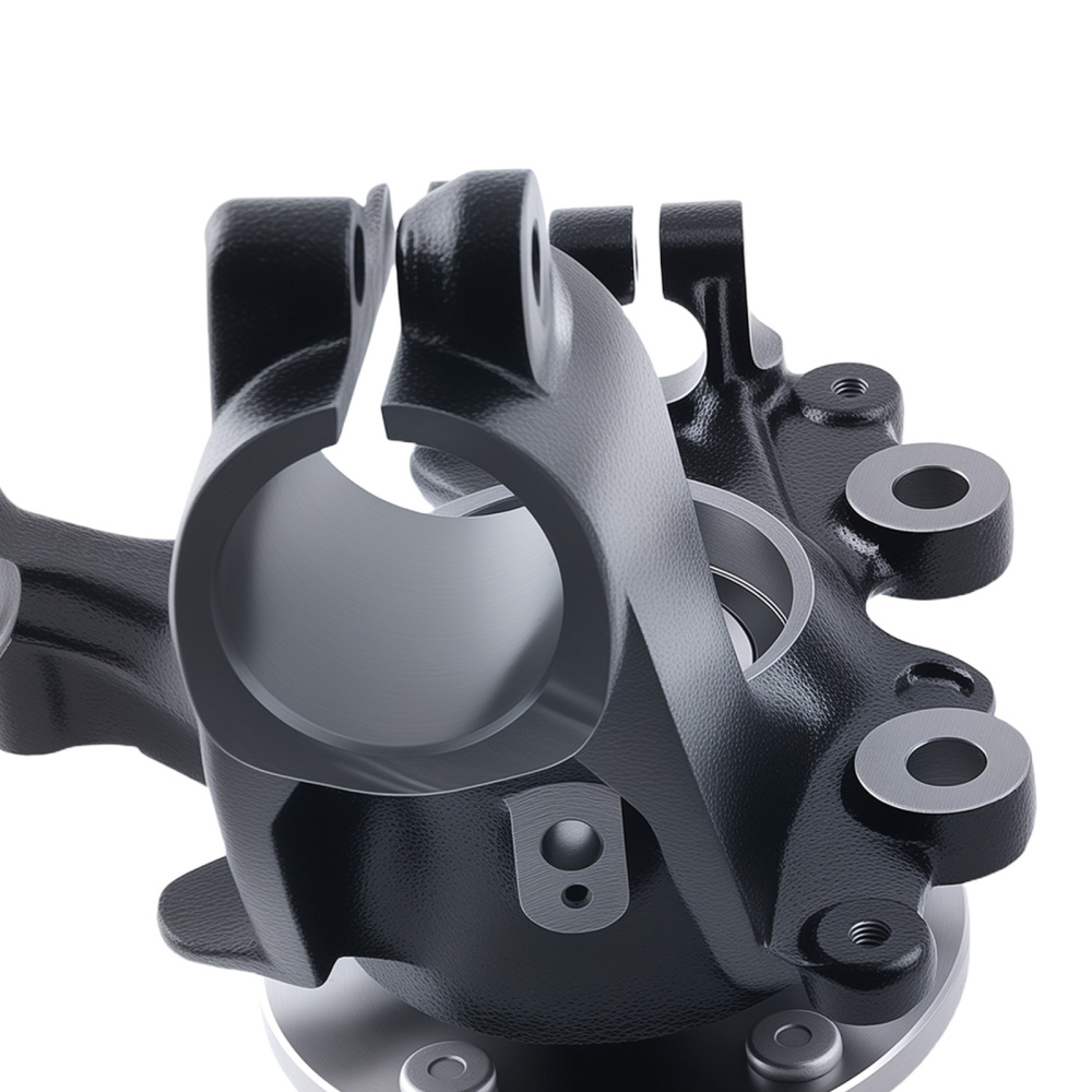 2xFront Wheel Hub Bearing Steering Knuckle Assembly compatible for Ford Focus 2.0L 12-18