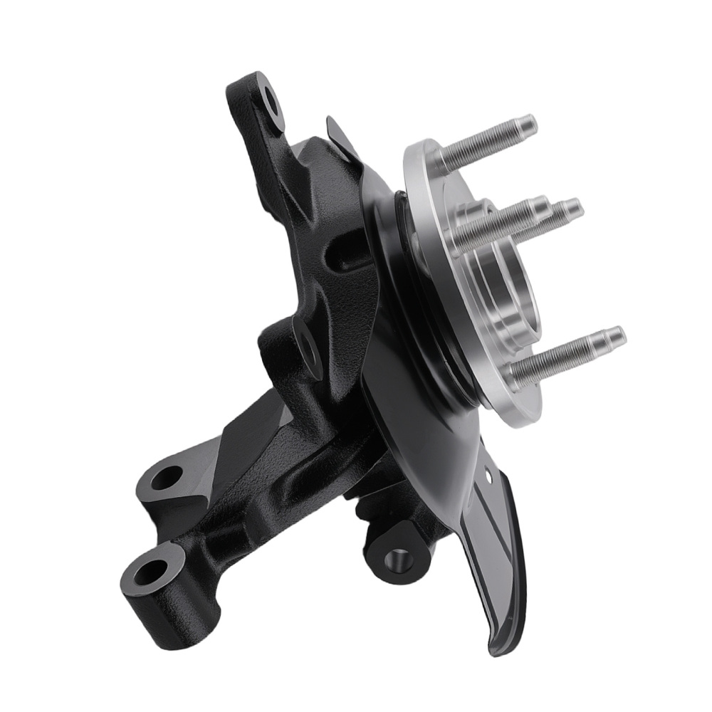 Front Steering Knuckles & Wheel Hub Bearings  compatible for Ford Edge compatible for Lincoln MKX 07-10