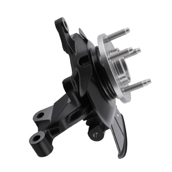 Front Steering Knuckles & Wheel Hub Bearings  compatible for Ford Edge compatible for Lincoln MKX 07-10