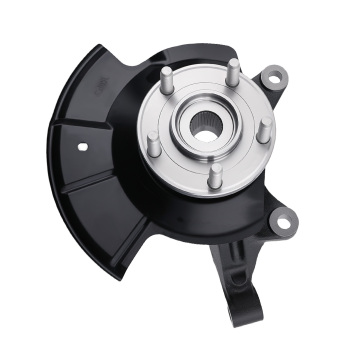 Front Steering Knuckles & Wheel Hub Bearings  compatible for Ford Edge compatible for Lincoln MKX 07-10