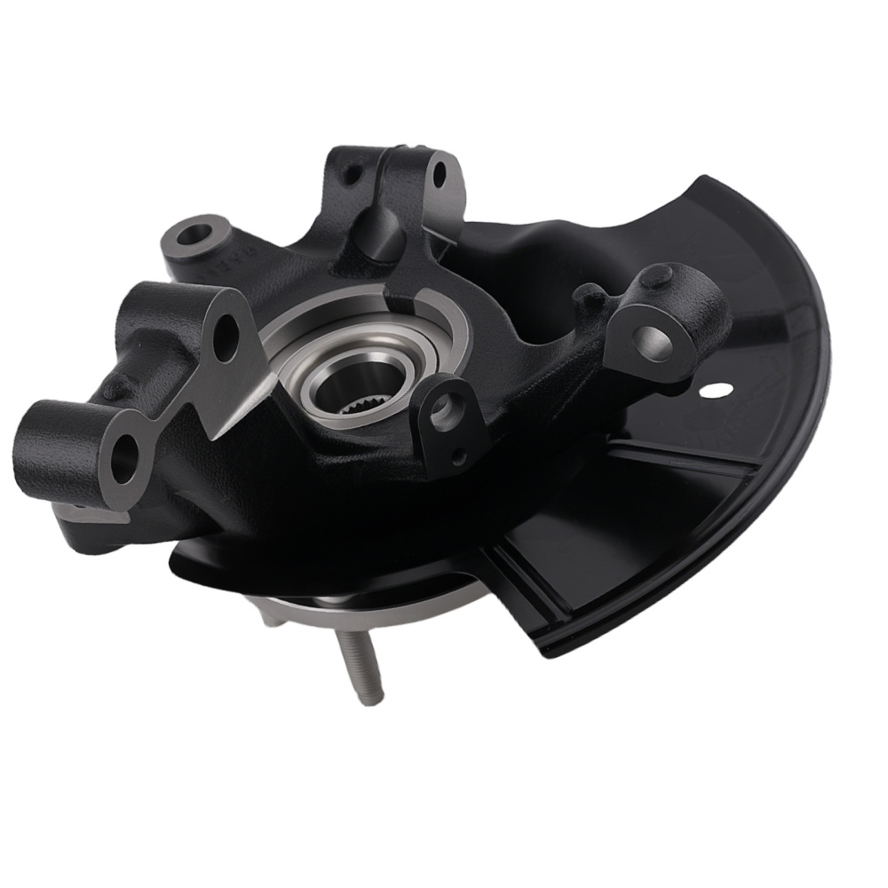 Front Steering Knuckles & Wheel Hub Bearings  compatible for Ford Edge compatible for Lincoln MKX 07-10