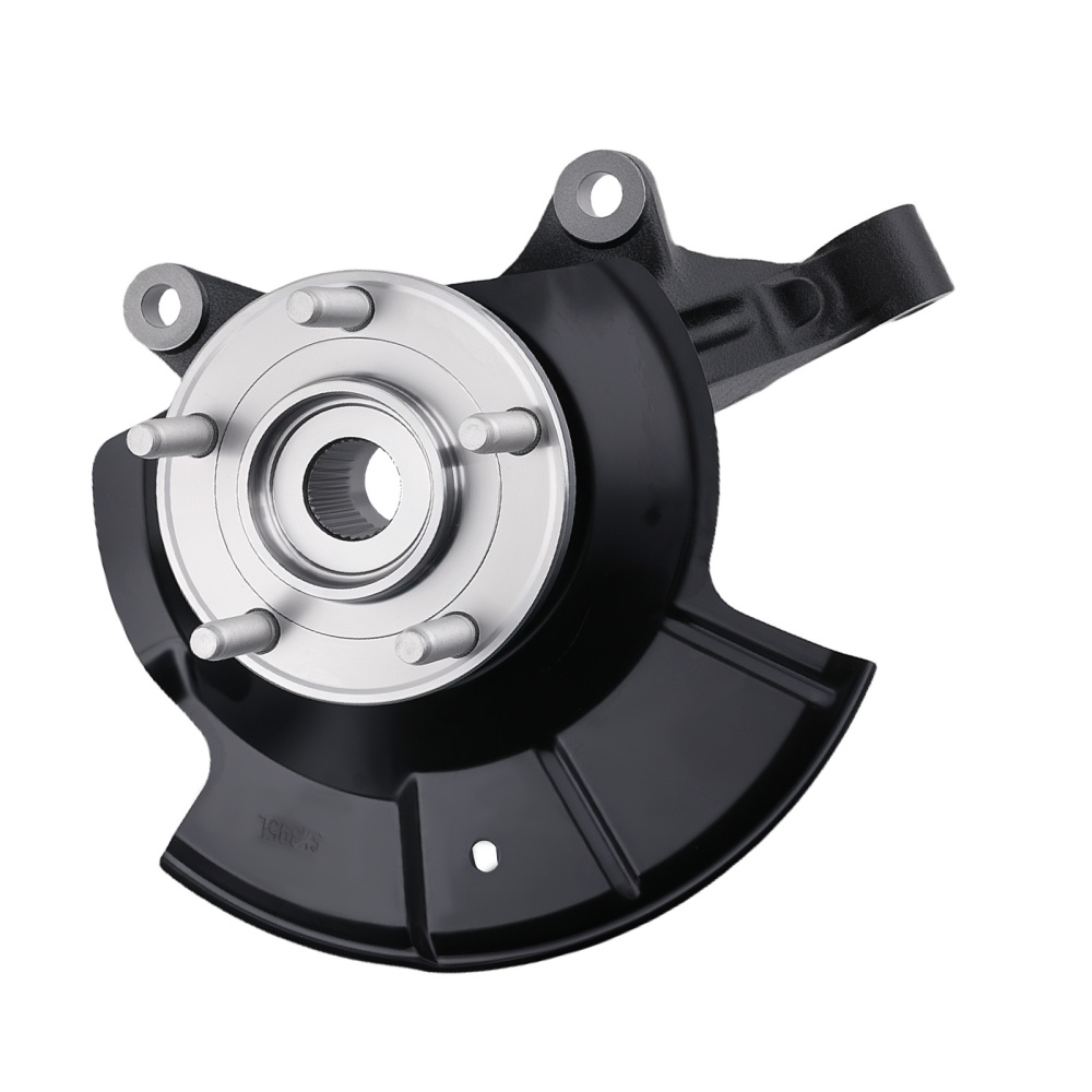 Front Steering Knuckles & Wheel Hub Bearings  compatible for Ford Edge compatible for Lincoln MKX 07-10