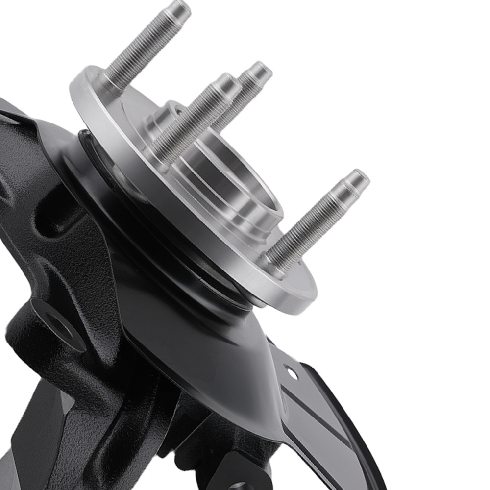 Front Steering Knuckles & Wheel Hub Bearings  compatible for Ford Edge compatible for Lincoln MKX 07-10