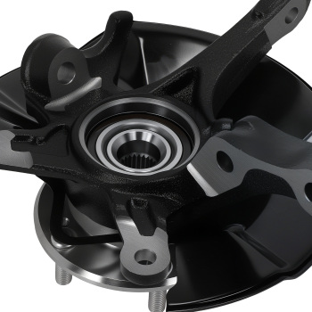 Front Axle Knuckle Assembly Set compatible for Honda Civic L4 1.5/1.8L 2012 51216-TR3-Y00