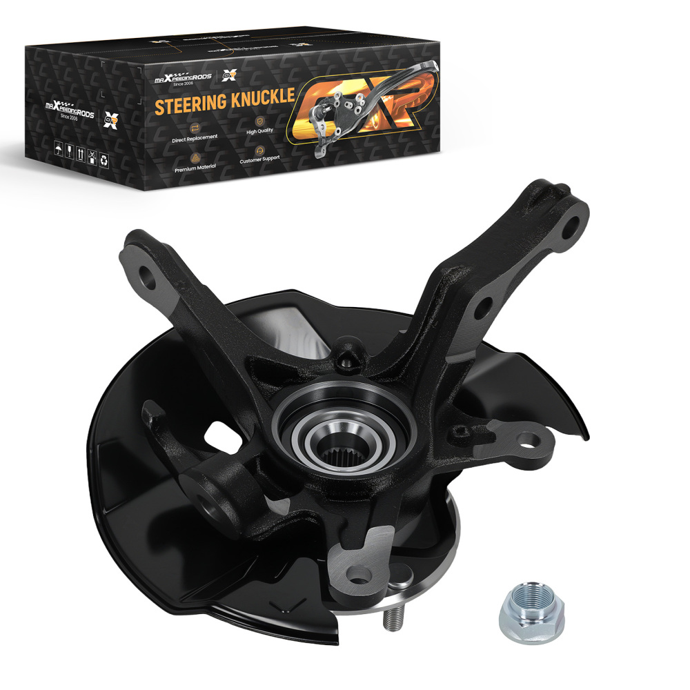 Front Axle Knuckle Assembly Set compatible for Honda Civic L4 1.5/1.8L 2012 51216-TR3-Y00