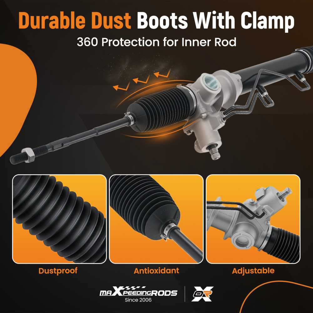 Steering Rack Assembly compatible for Infiniti QX4/Compatible for Nissan Pathfinder 1996-2004 490010W000