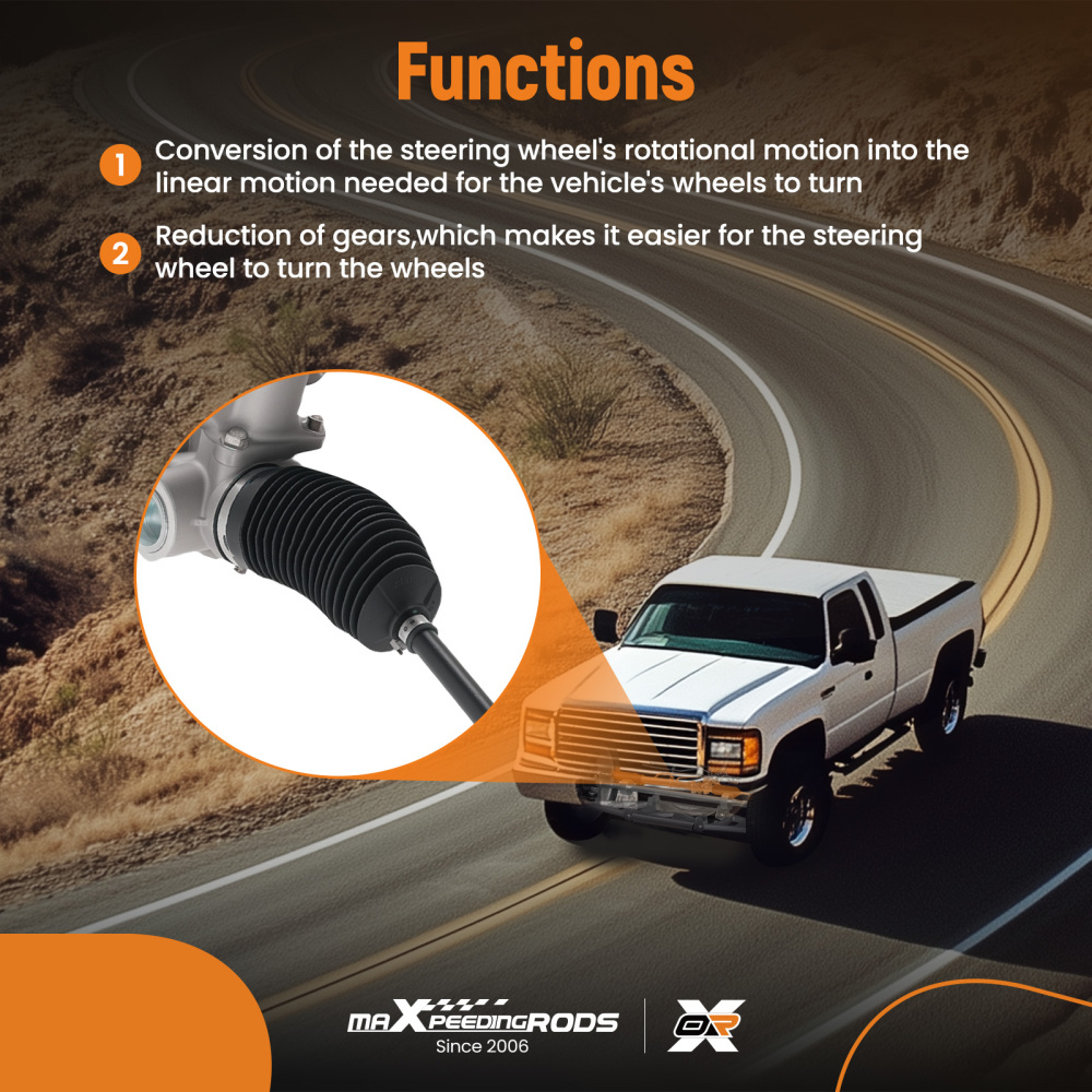 Steering Rack Assembly compatible for Infiniti QX4/Compatible for Nissan Pathfinder 1996-2004 490010W000