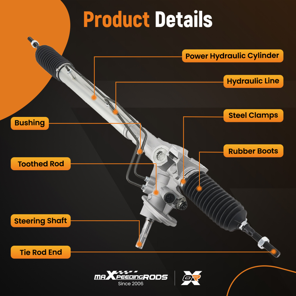 Scatola Sterzofor compatibile per Ford Galaxy WGR compatibile per Seat Alhambra compatibile per VW Sharan 1.8L 2.8L 2000-2010