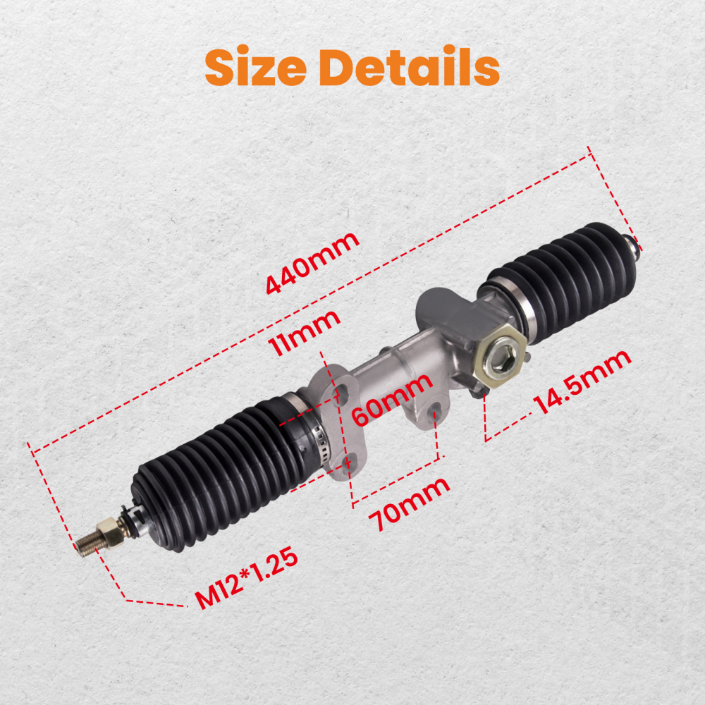 Sterzo Scatola per Club Car 1984-2004 Elettrico compatibile per Golf Carrelli Nuovo 101878302